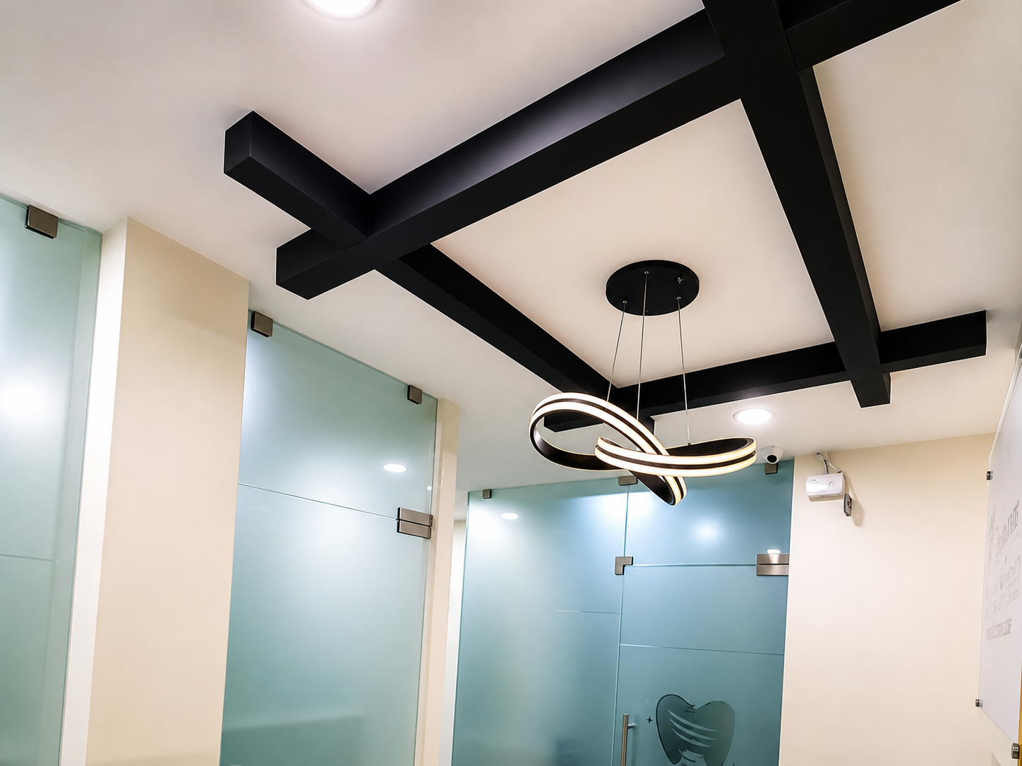 Tranquil reception and waiting area